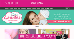 Desktop Screenshot of domina-shopping.lv